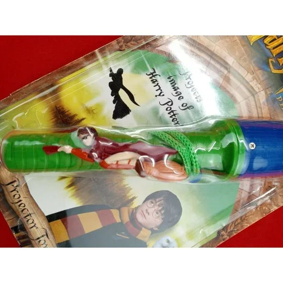 Harry Potter Philosopher's Stone Projector Torch New Sealed Vintage From UK - Picture 2 of 6